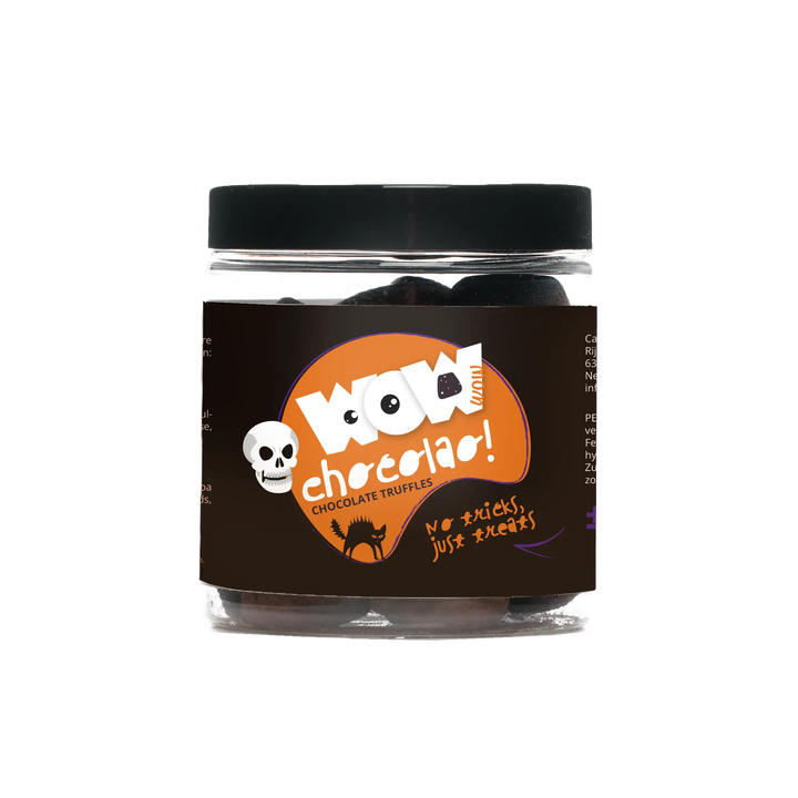 No tricks, just treats - Halloween Chocolate Truffles - WOW Chocolao! - Goat Corp