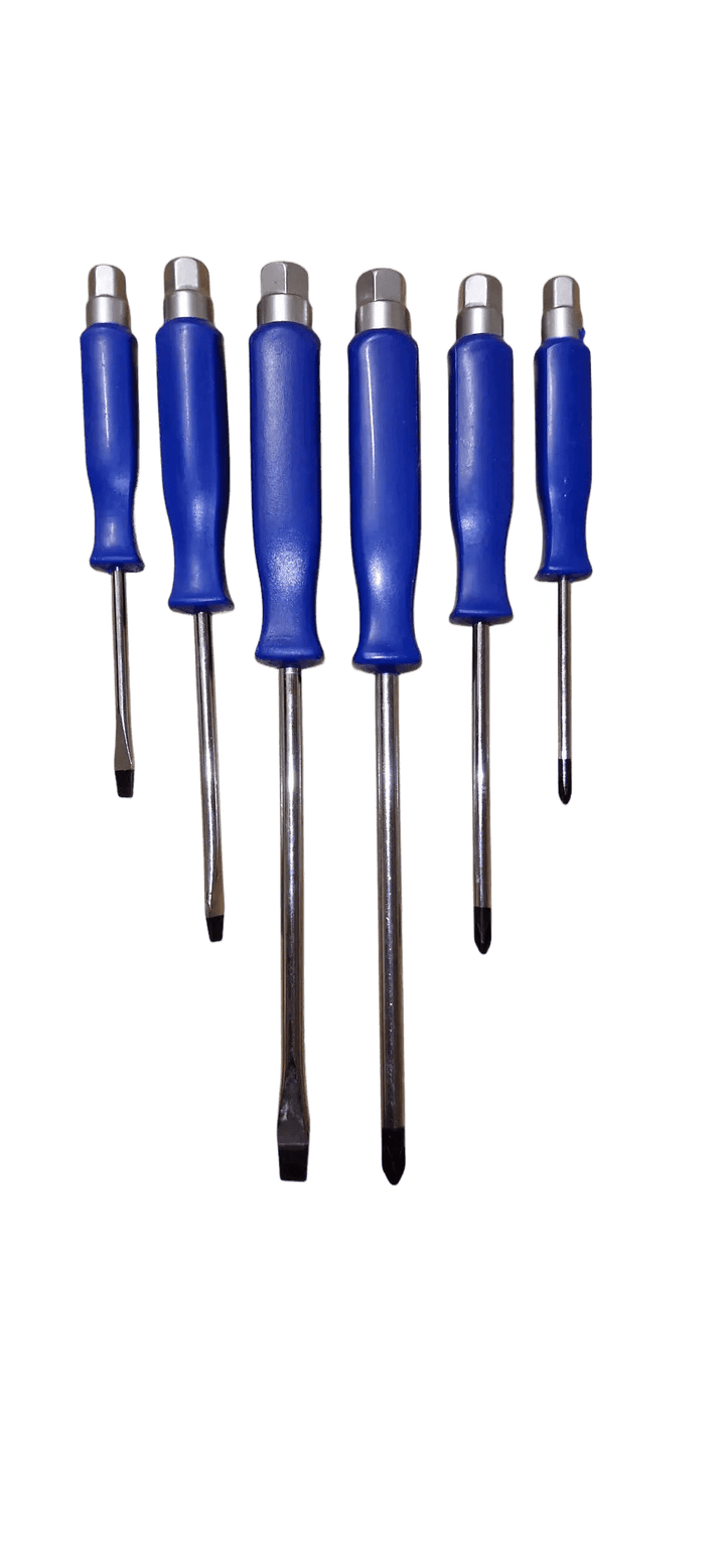 ONDRAGON W-hammer Schroevendraaier Set 6-delig – Platte & Kruiskop