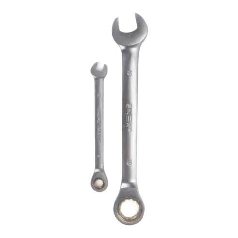 Onex 6-Delige Steek-Ringratel Set – Chroom Vanadium Staal 8-19mm