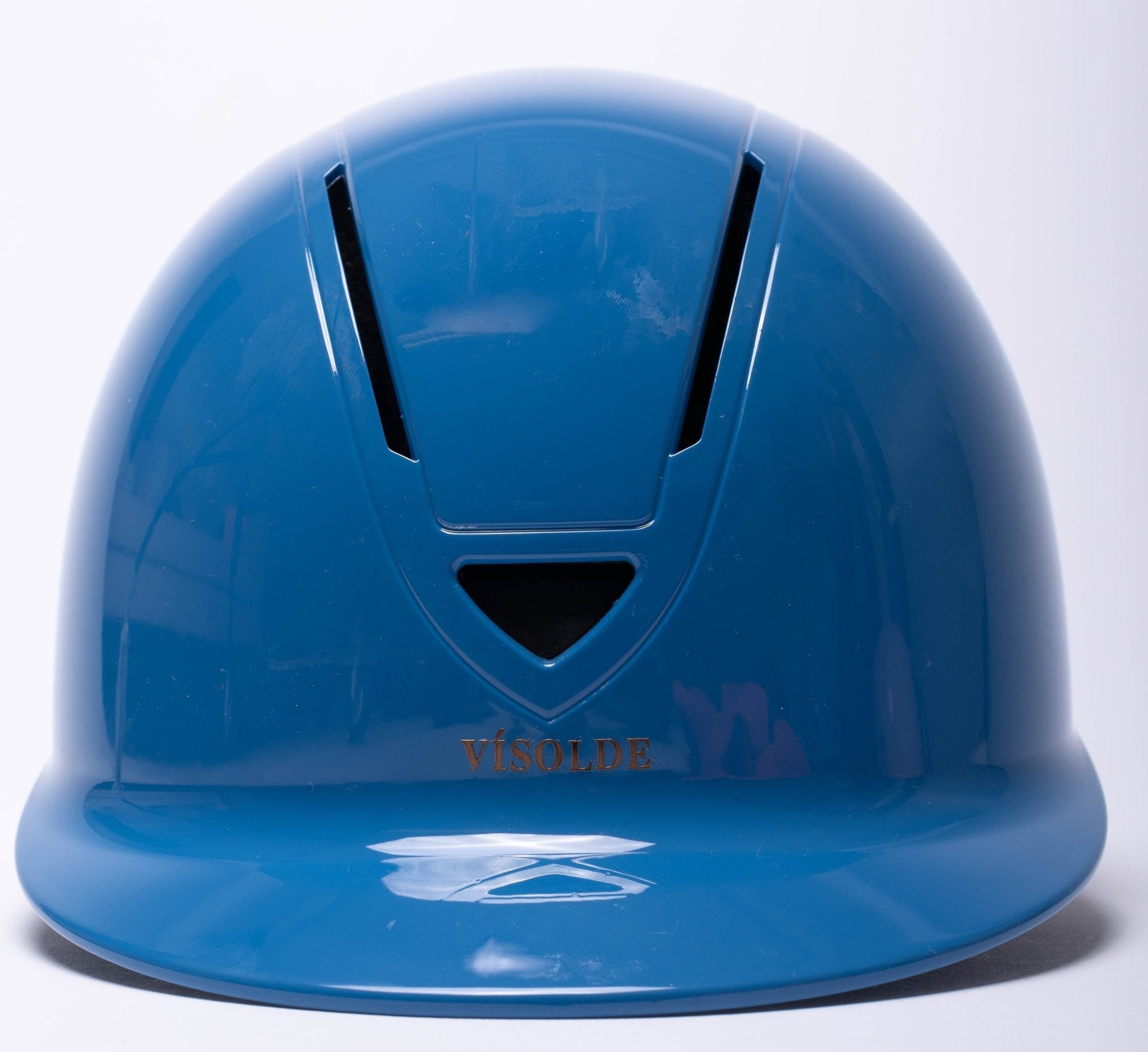 Schaal paardrijhelm Blauw