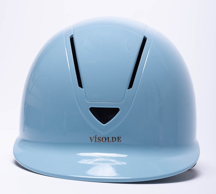 Schaal paardrijhelm Turquoise
