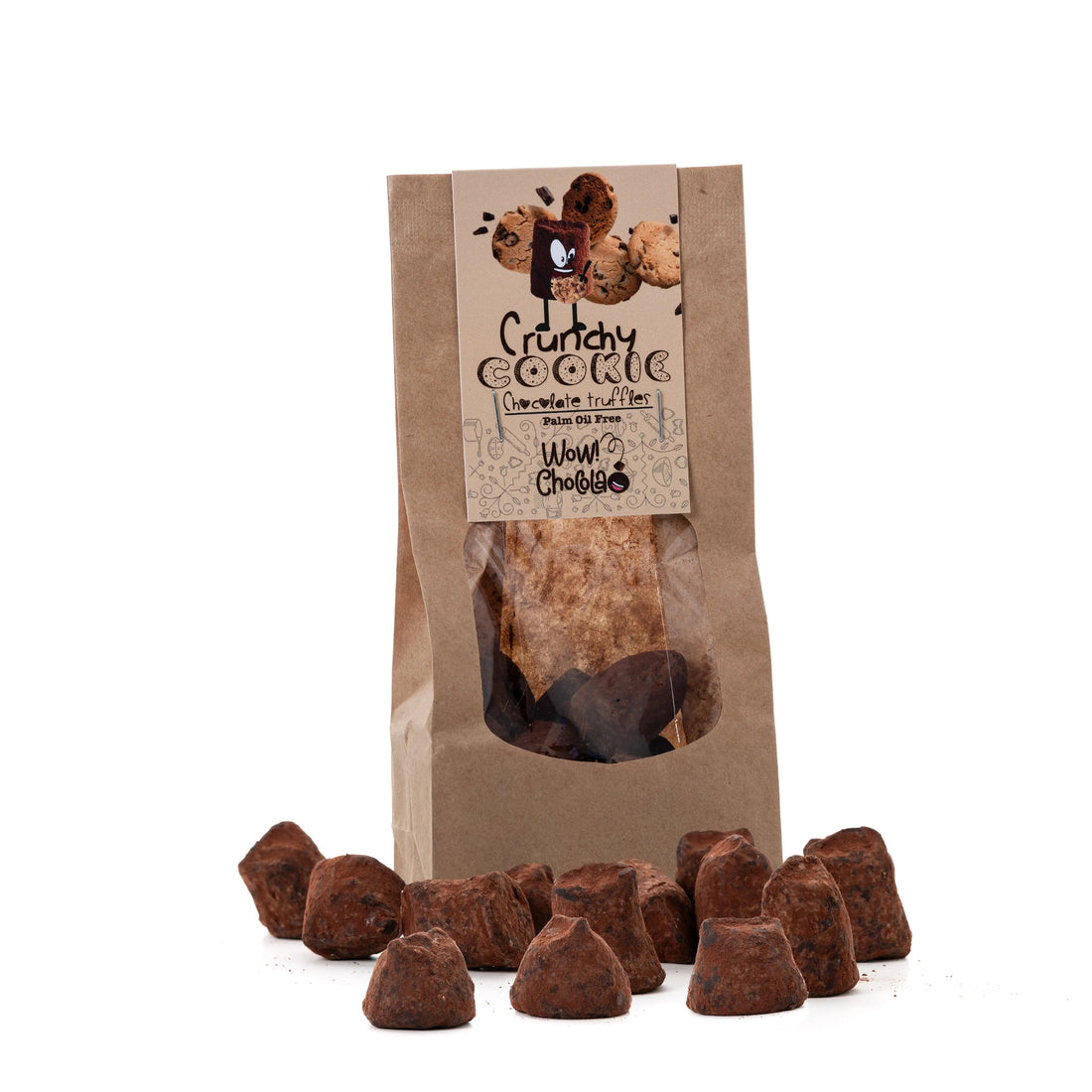 Cookies Chocolate Truffles - Biodegradable bags 130g - Goat Corp