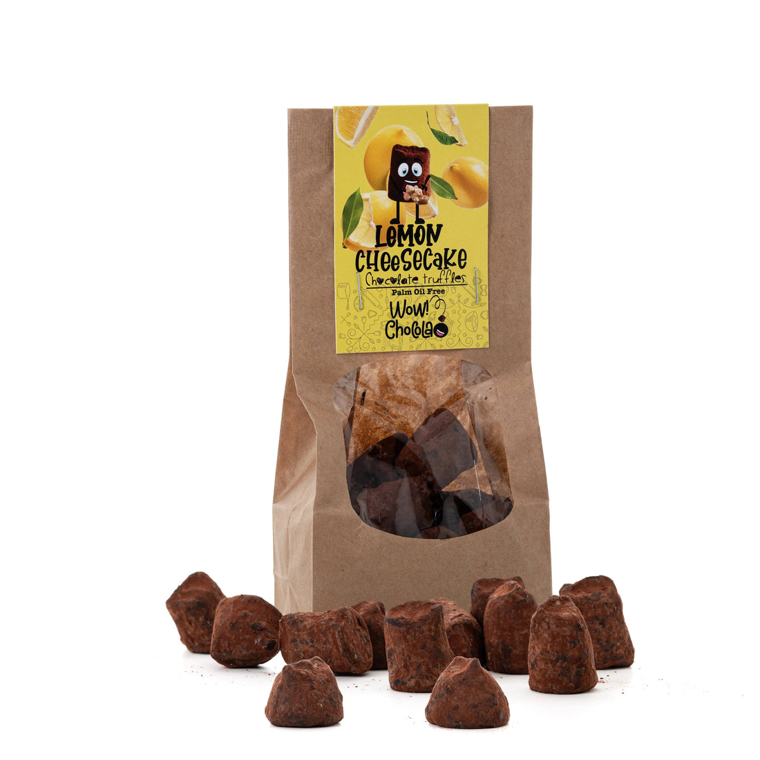 Lemon Pie Chocolate Truffles - Biodegradable bag 130g - Goat Corp