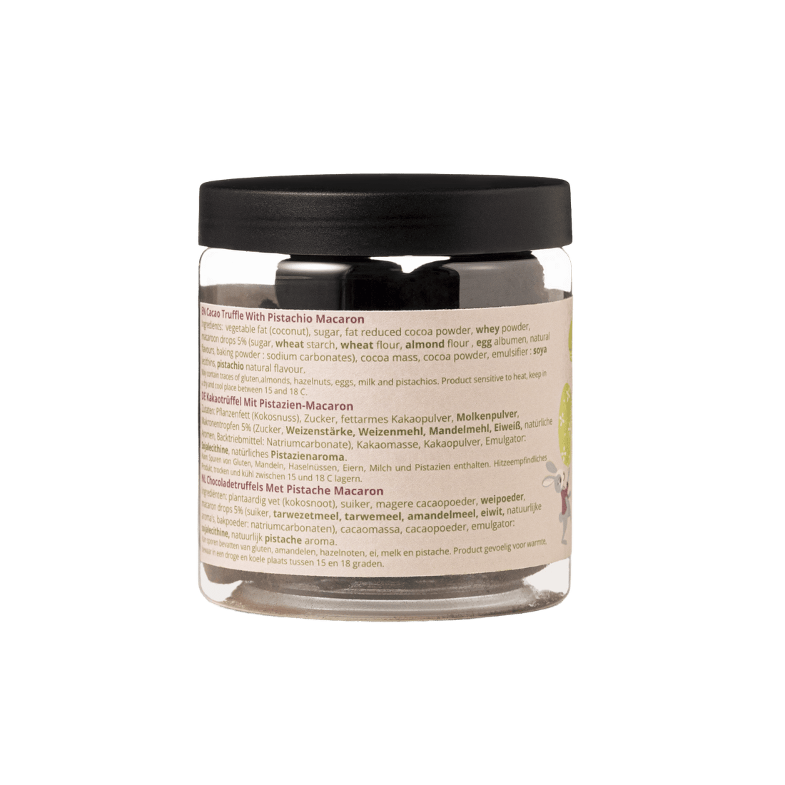 Pistachio Macaroon Chocolate Truffles - 130g Easter Gifting Jar