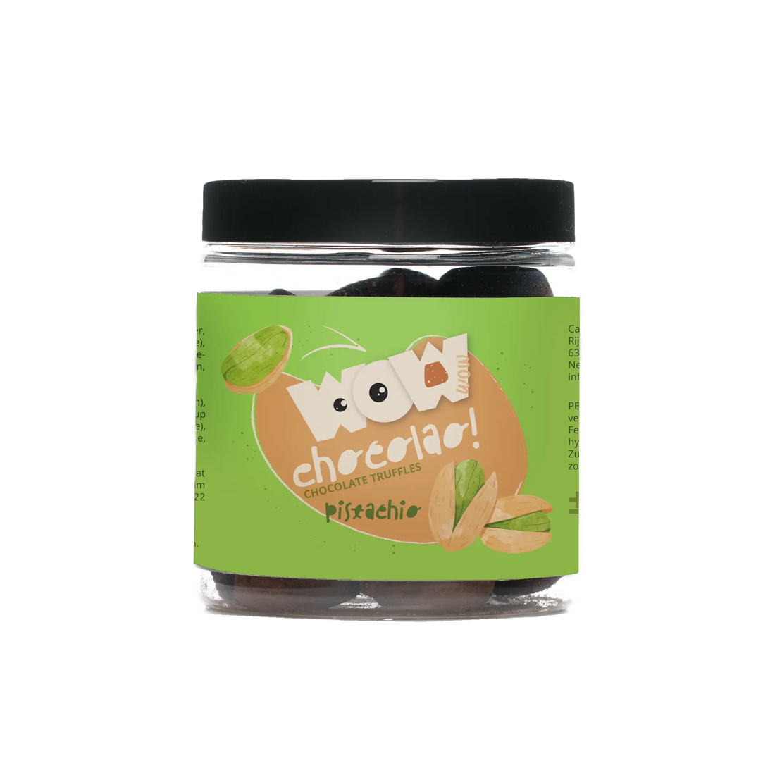 Pistachio Chocolate Truffles - 130g Gifting Jar - Goat Corp
