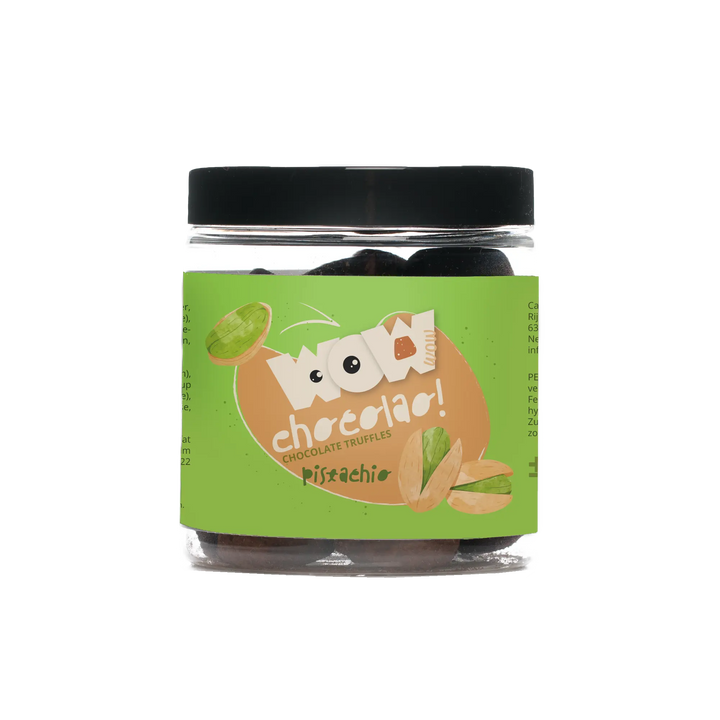 Pistachio Chocolate Truffles - 130g Gifting Jar - Goat Corp