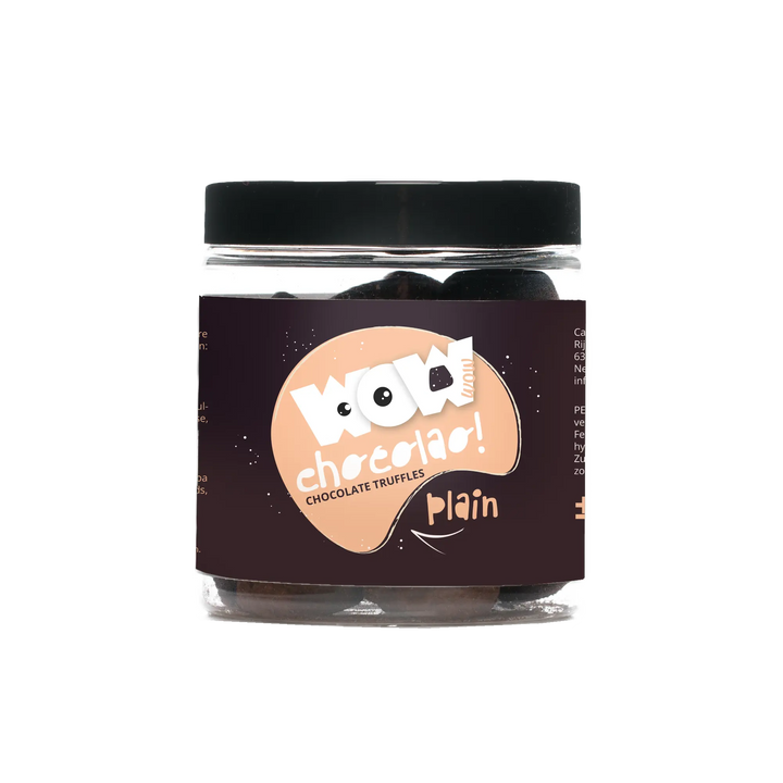 Plain Chocolate Truffles - Gifting jar 130g - Goat Corp