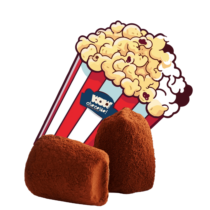 Popcorn Chocolate Truffles - bulk