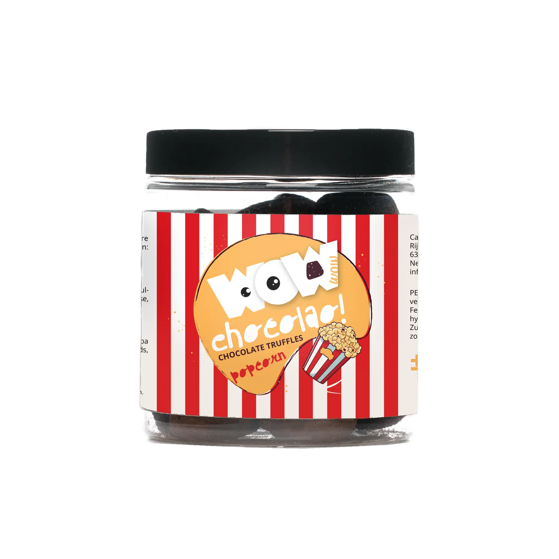 Popcorn Chocolate Truffles - Gifting jar 130g - Goat Corp