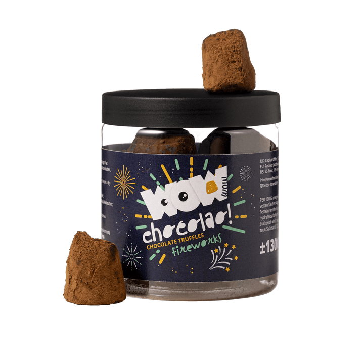 Popping Candy - New year chocolate truffles - Gifting jar 130g