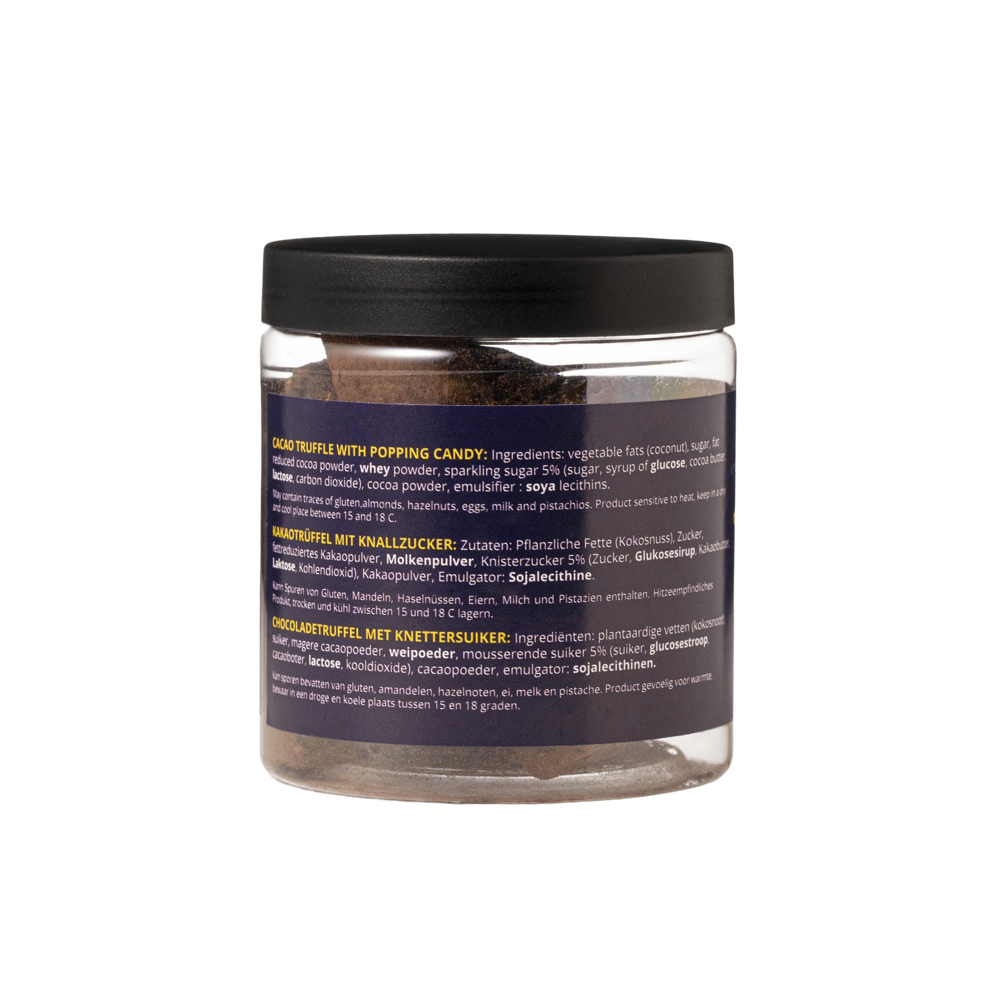 Popping Candy - Pride month chocolate truffles - Gifting jar 130g