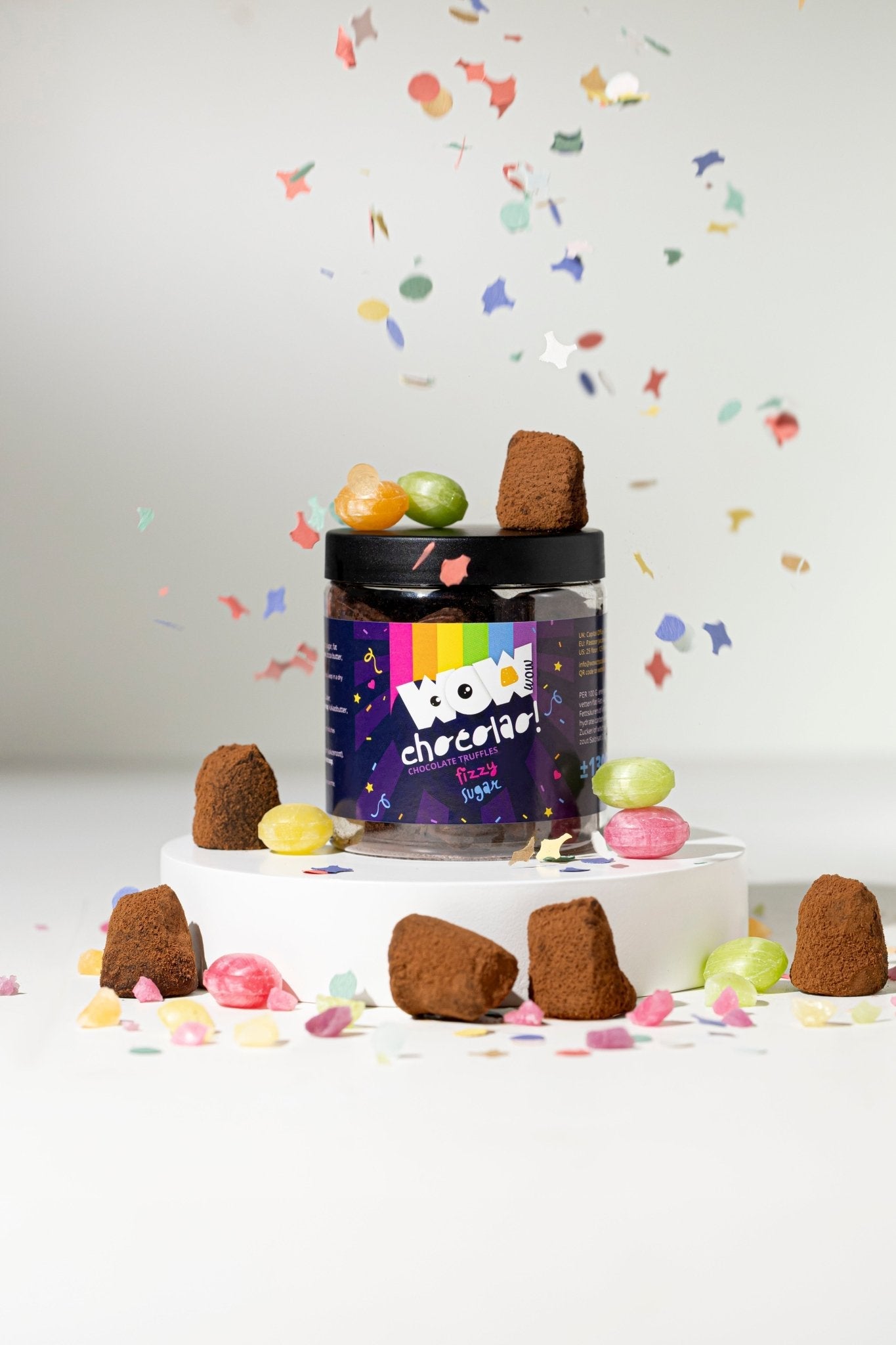 Popping Candy - Pride month chocolate truffles - Gifting jar 130g