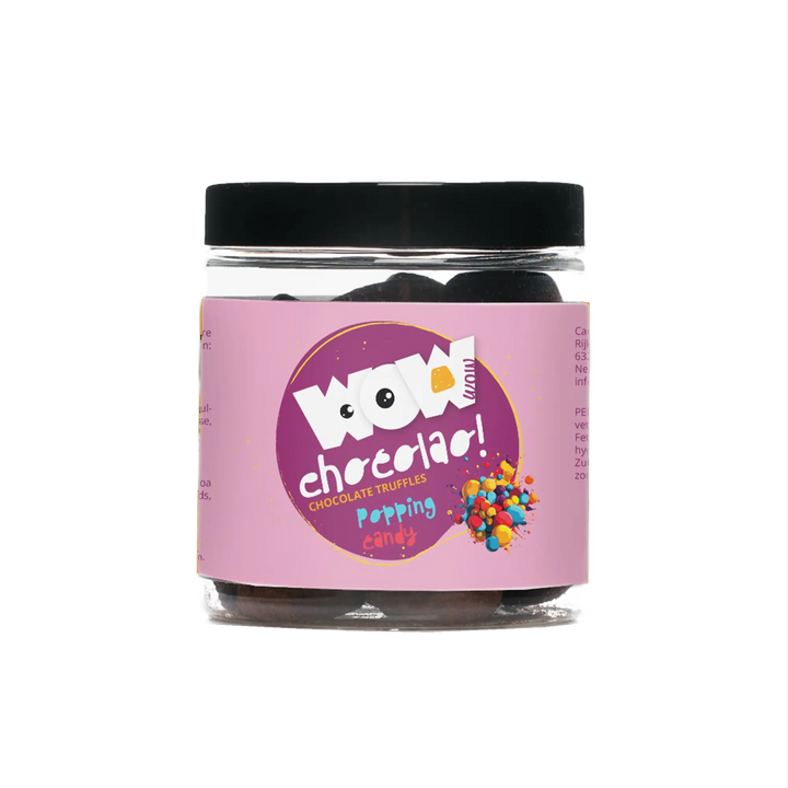 Popping Candy Chocolate Truffles - Kidz edition - Gifting jar 130g - Goat Corp