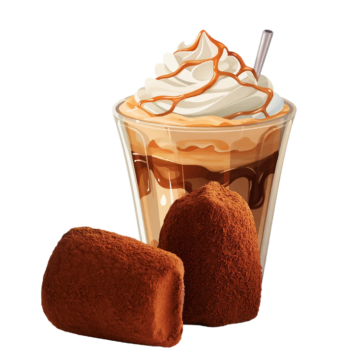Caramel Macchiato Chocolate Truffles - Bulk - Goat Corp
