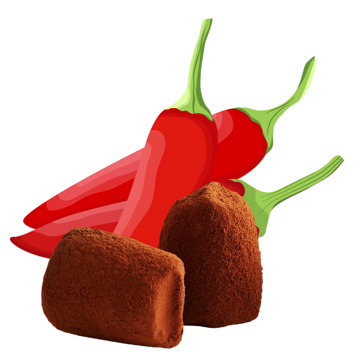 Chili Chocolate Truffles - Bulk - Goat Corp