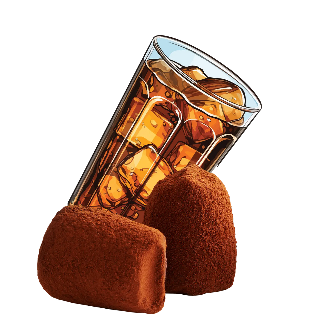 Fizzy Cola chocolate truffles - bulk - Goat Corp