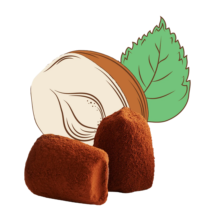 Hazelnut Chocolate Truffles - bulk - Goat Corp