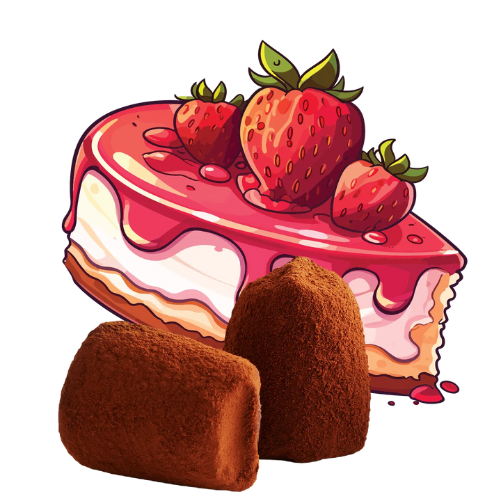 Red Fruits Pie Chocolate Truffles - Bulk - Goat Corp