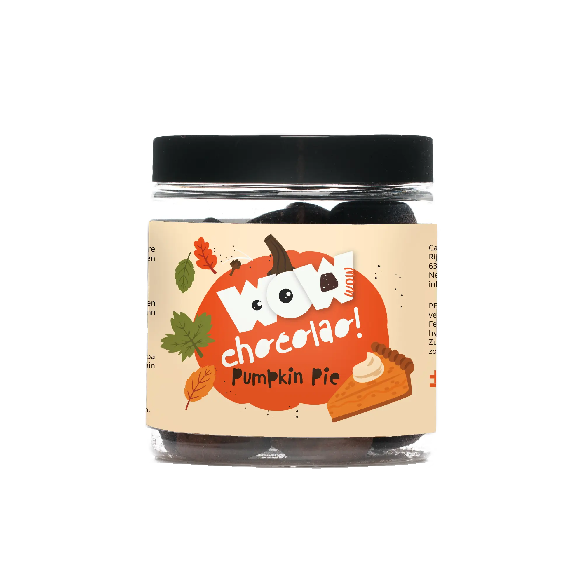 Pumpkin Pie - Autumn chocolate truffles - Gifting jar 130g - Goat Corp