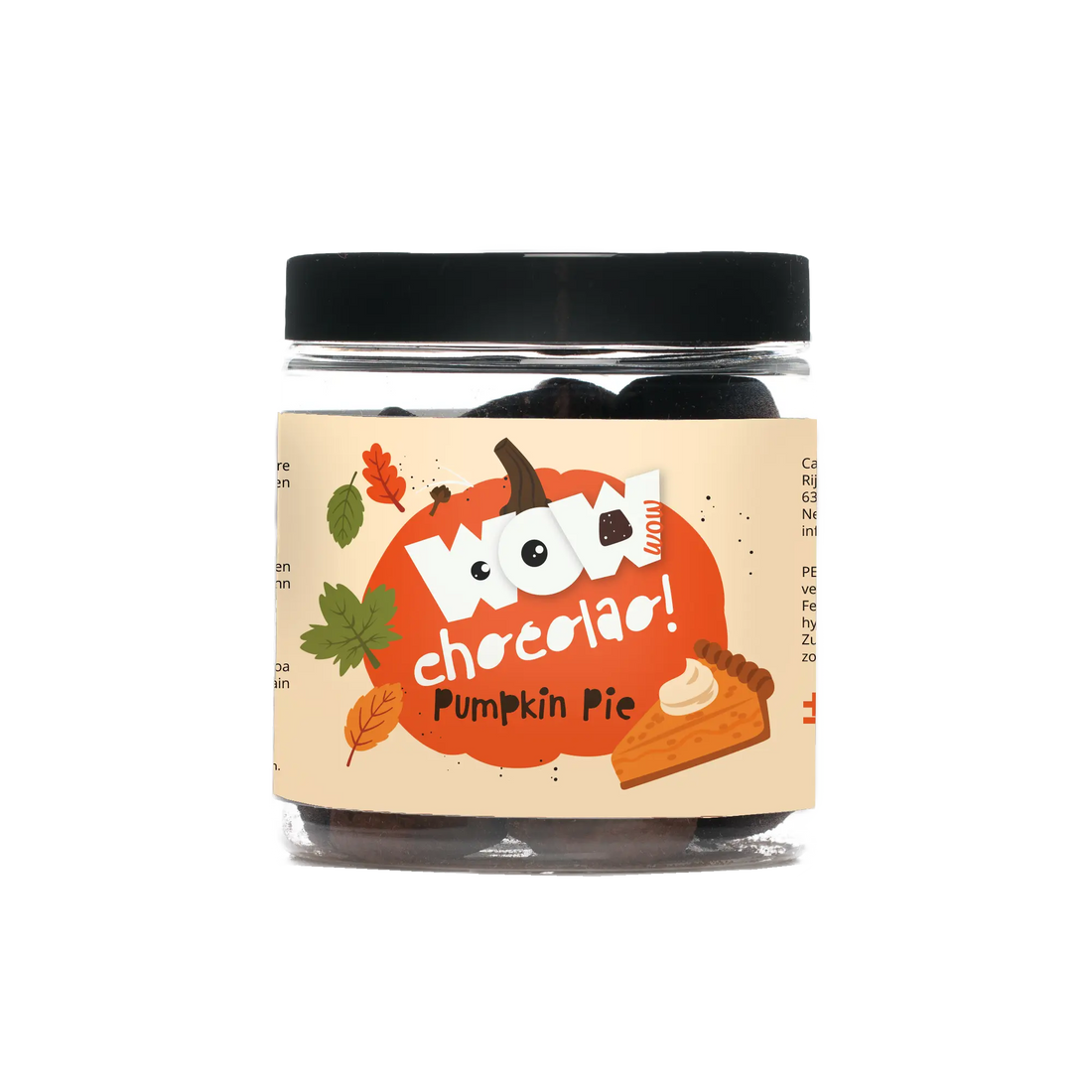 Pumpkin Pie - Autumn chocolate truffles - Gifting jar 130g - Goat Corp