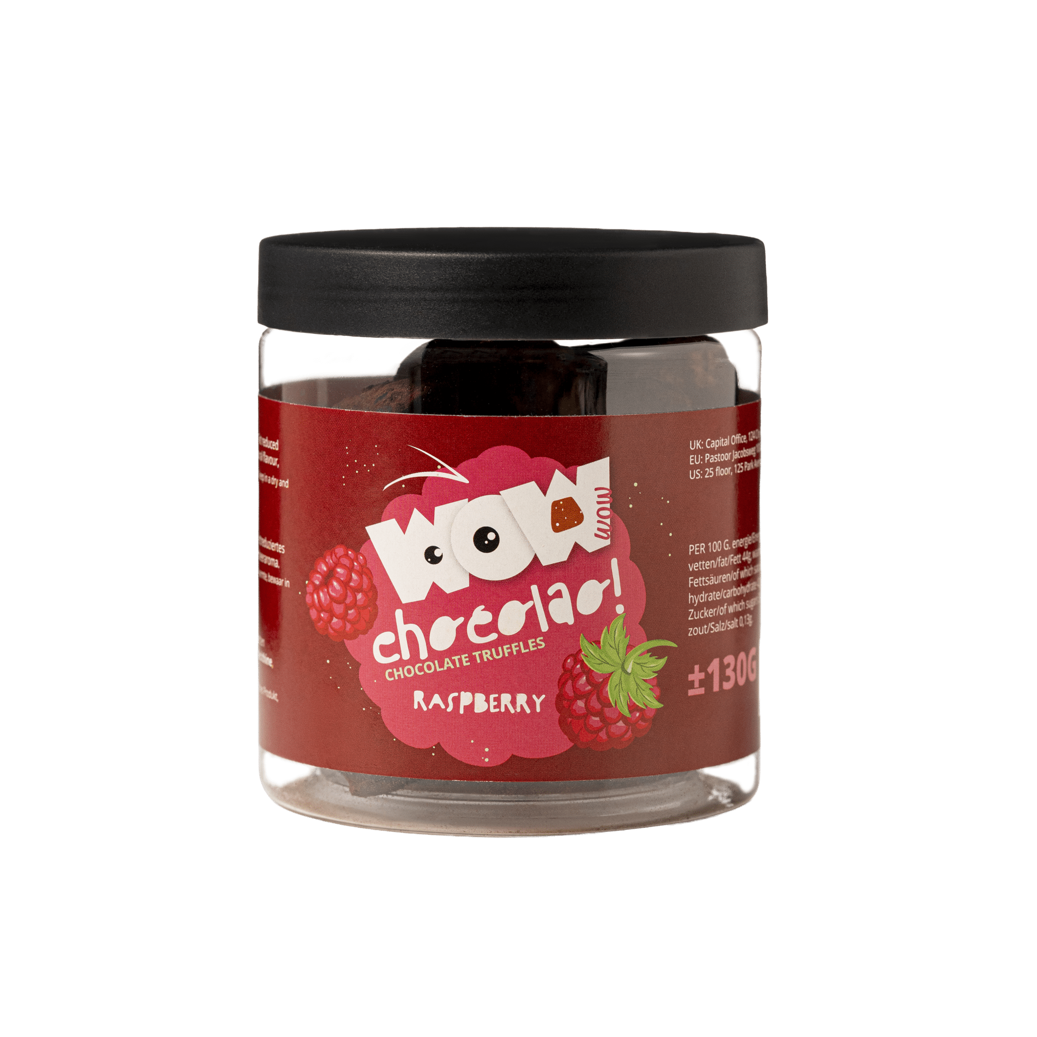 Raspberry Chocolate Truffles - Gifting jar 130g