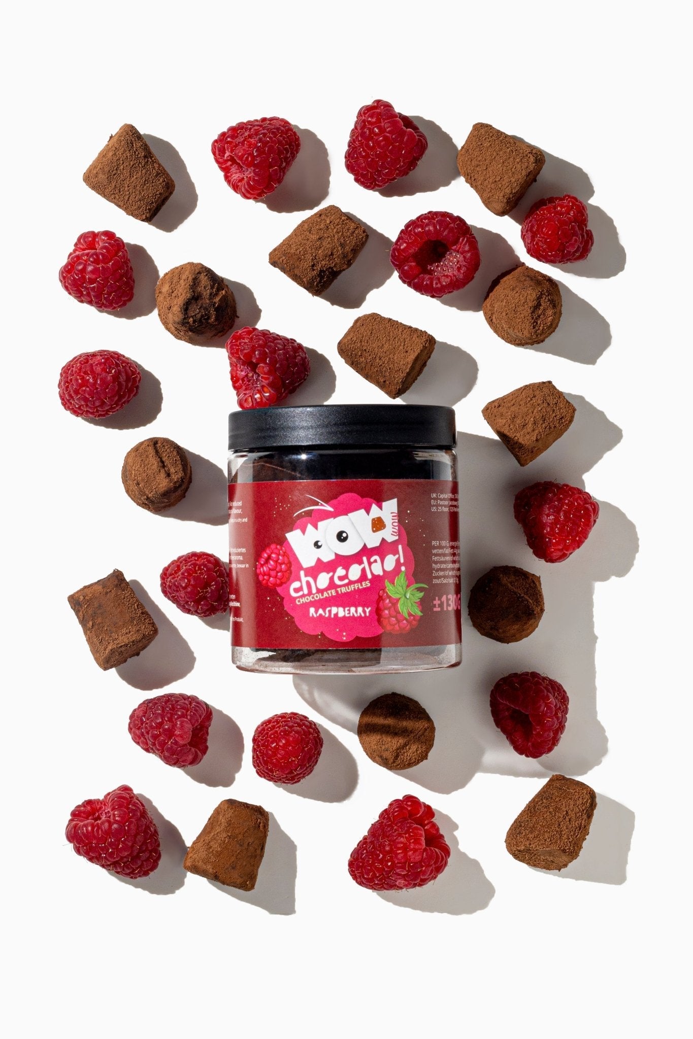 Raspberry Chocolate Truffles - Gifting jar 130g