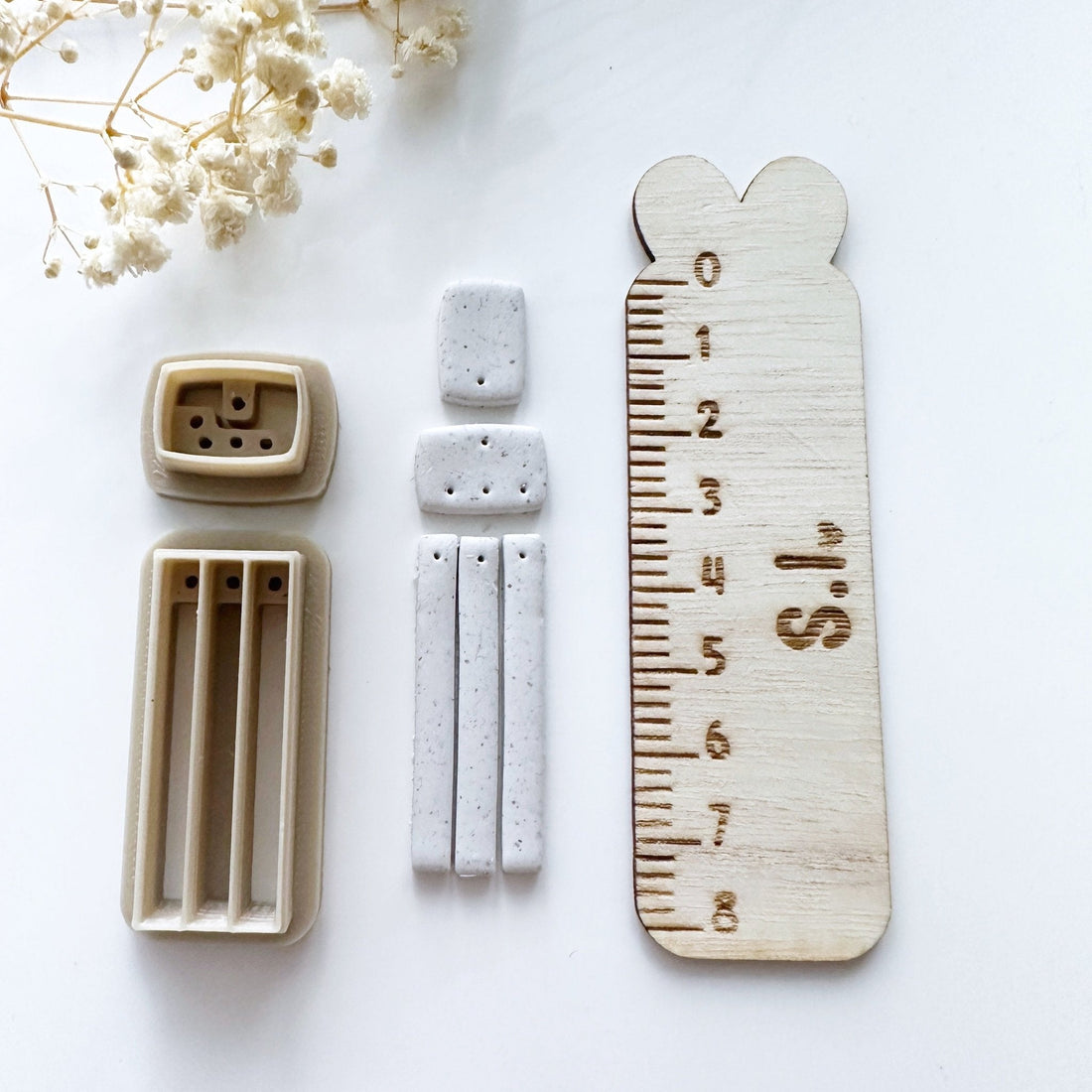 Rectangle drop cutter set met boorhulp (2 cutters) - Goat Corp