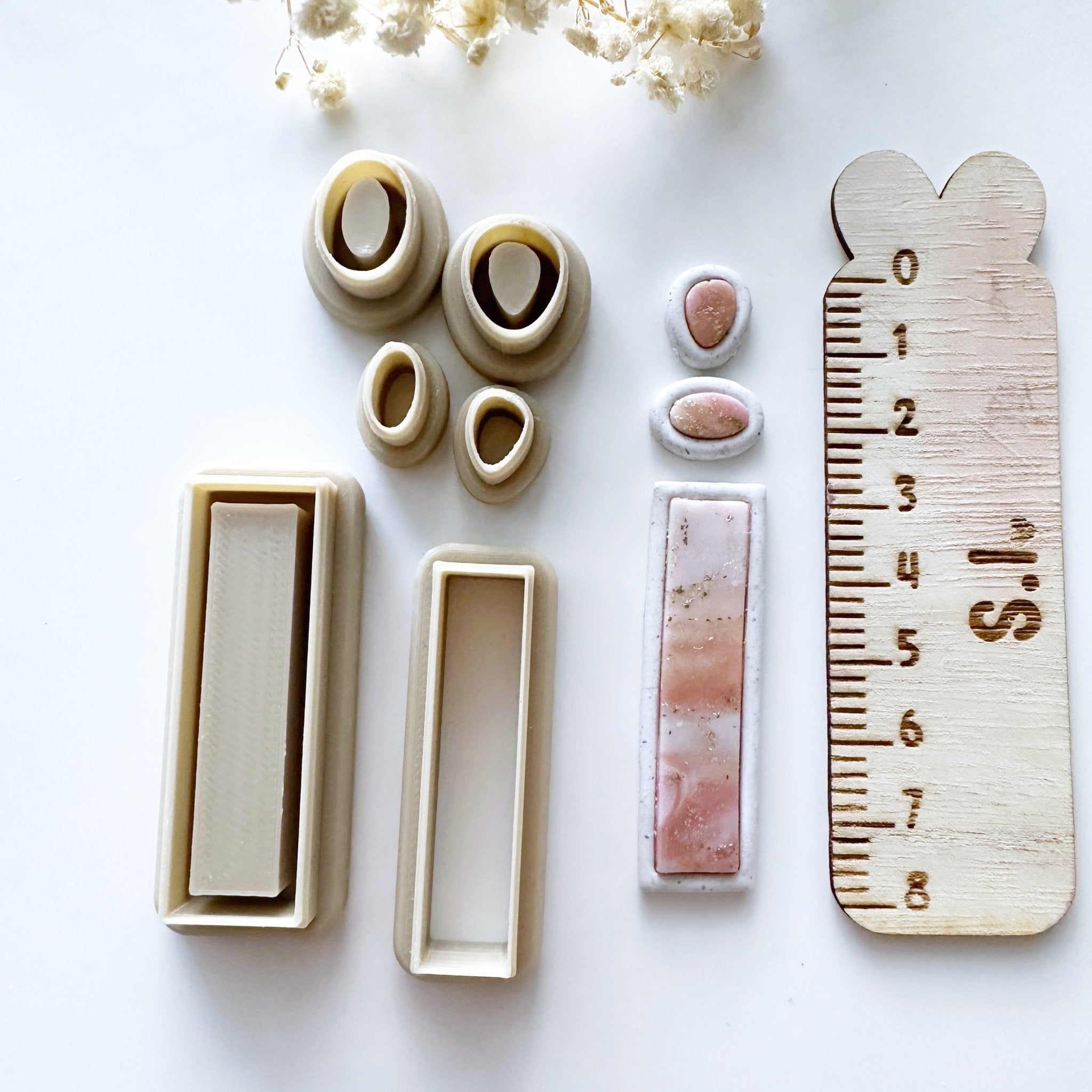 Rectangle inlay cutter set - Goat Corp