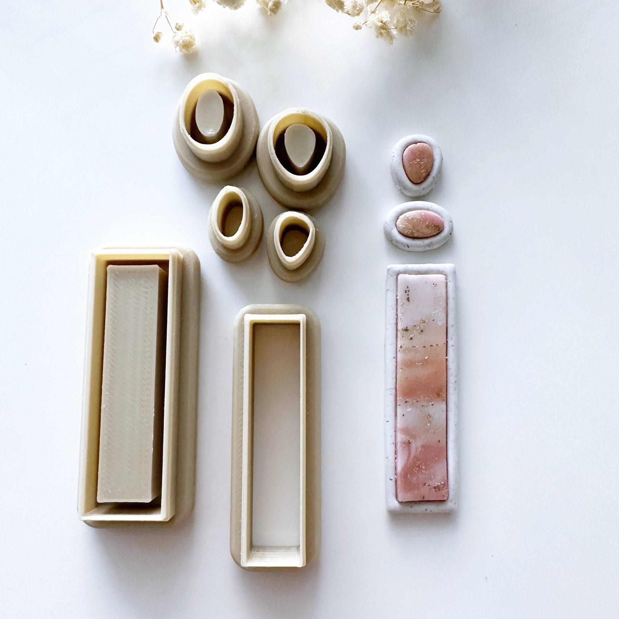 Rectangle inlay cutter set - Goat Corp