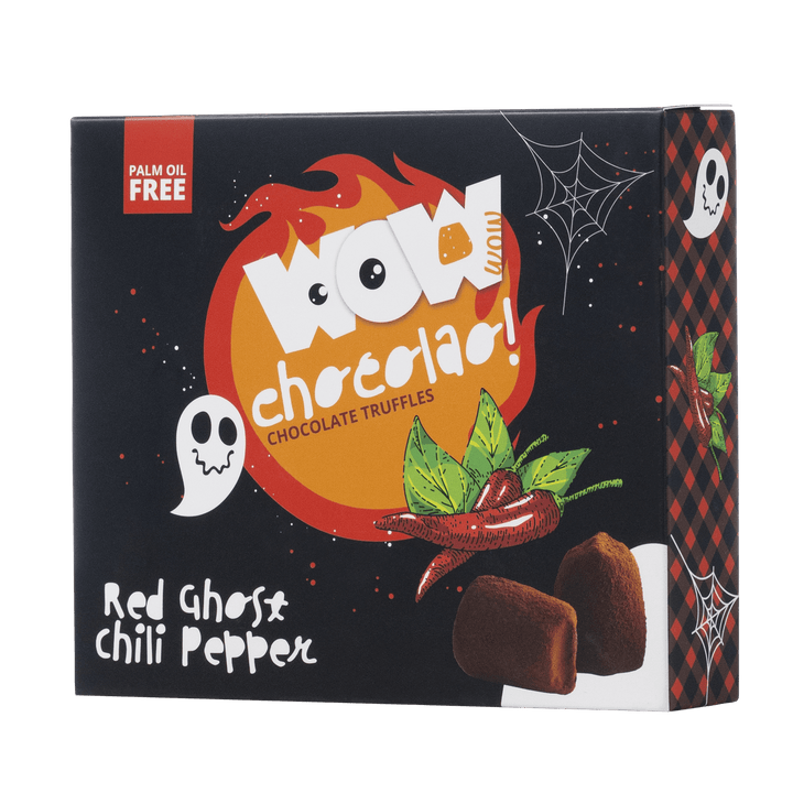 Red Ghost Chili Halloween XL Box 250g | Spicy Halloween Chocolate
