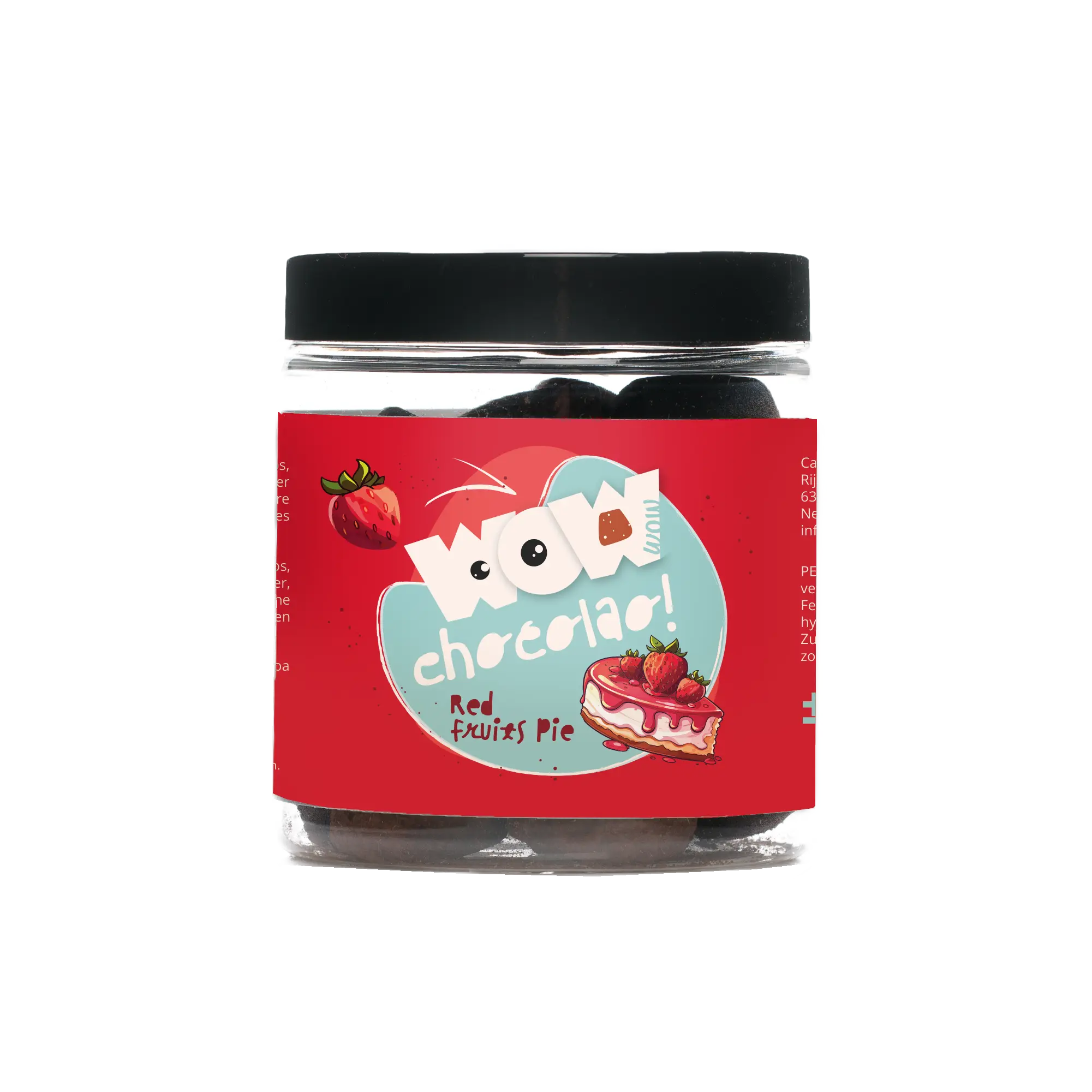 Red Fruit Pie Chocolate Truffles - Gifting jar 130g - Goat Corp