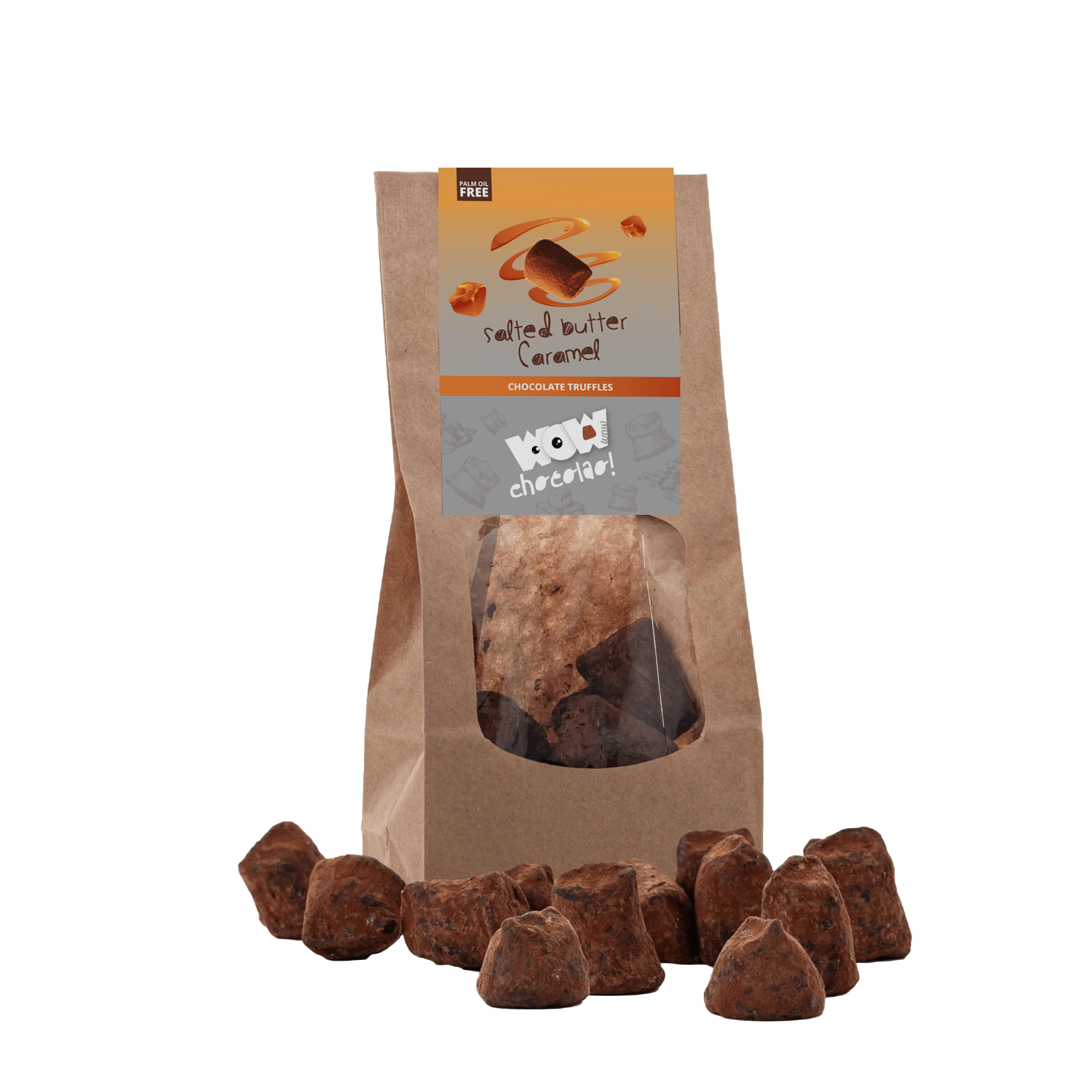 Salted Caramel Chocolate Truffles - Biodegradable bags 130g