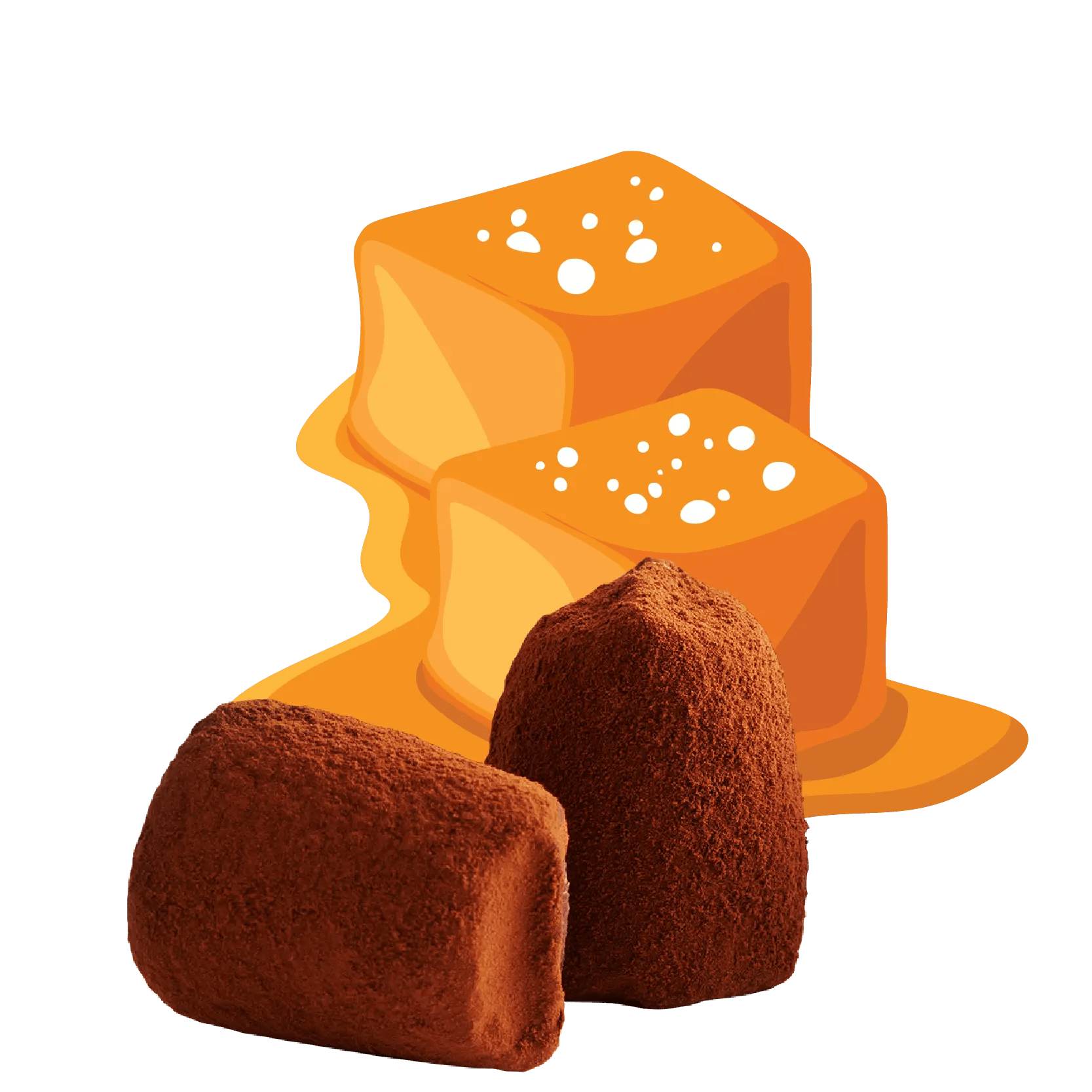 Salted Butter Caramel Chocolate Truffles - bulk
