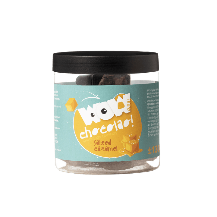 Salted Caramel Chocolate Truffles Gift Jar 130g | Sweet Salty Chocolate
