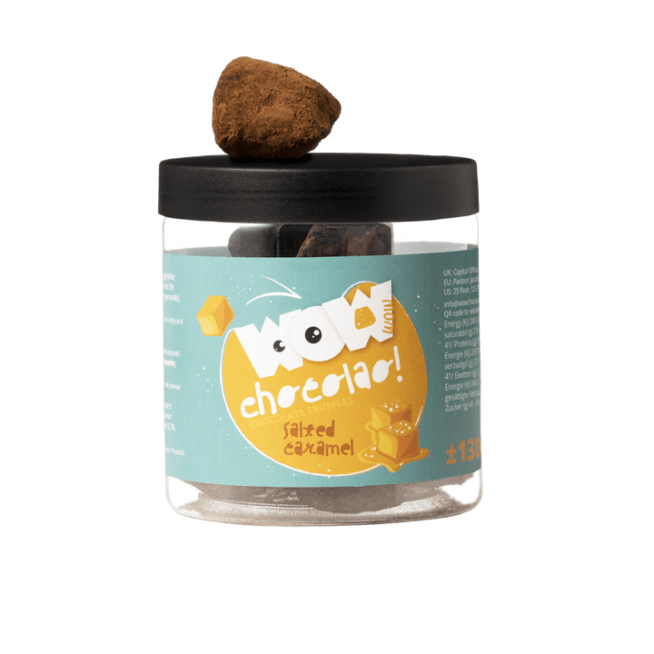 Salted Caramel Chocolate Truffles Gift Jar 130g | Sweet Salty Chocolate