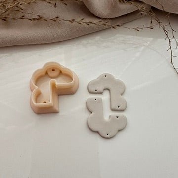 Scalloped sliced donut cutter met boorhulp - Goat Corp