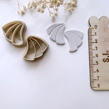Scalloped wings mirrored cutter set - Goat Corp