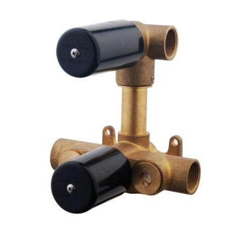 Wiesbaden Inbouw Badkraanset Baduitloop 20 cm Chroom (compleet)