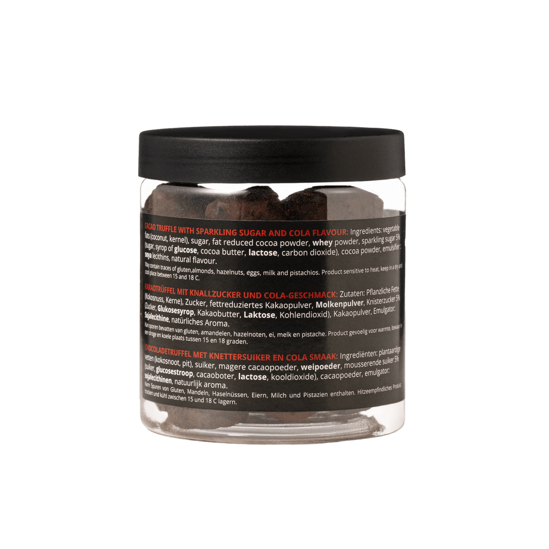 Sparkling Cola Chocolate Truffles Gift Jar 130g | Fizzy Cola Chocolate