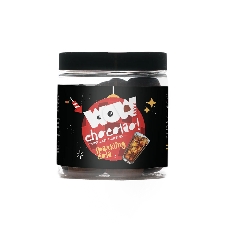 Sparkling cola chocolate truffles - Gifting jar 130g - Goat Corp
