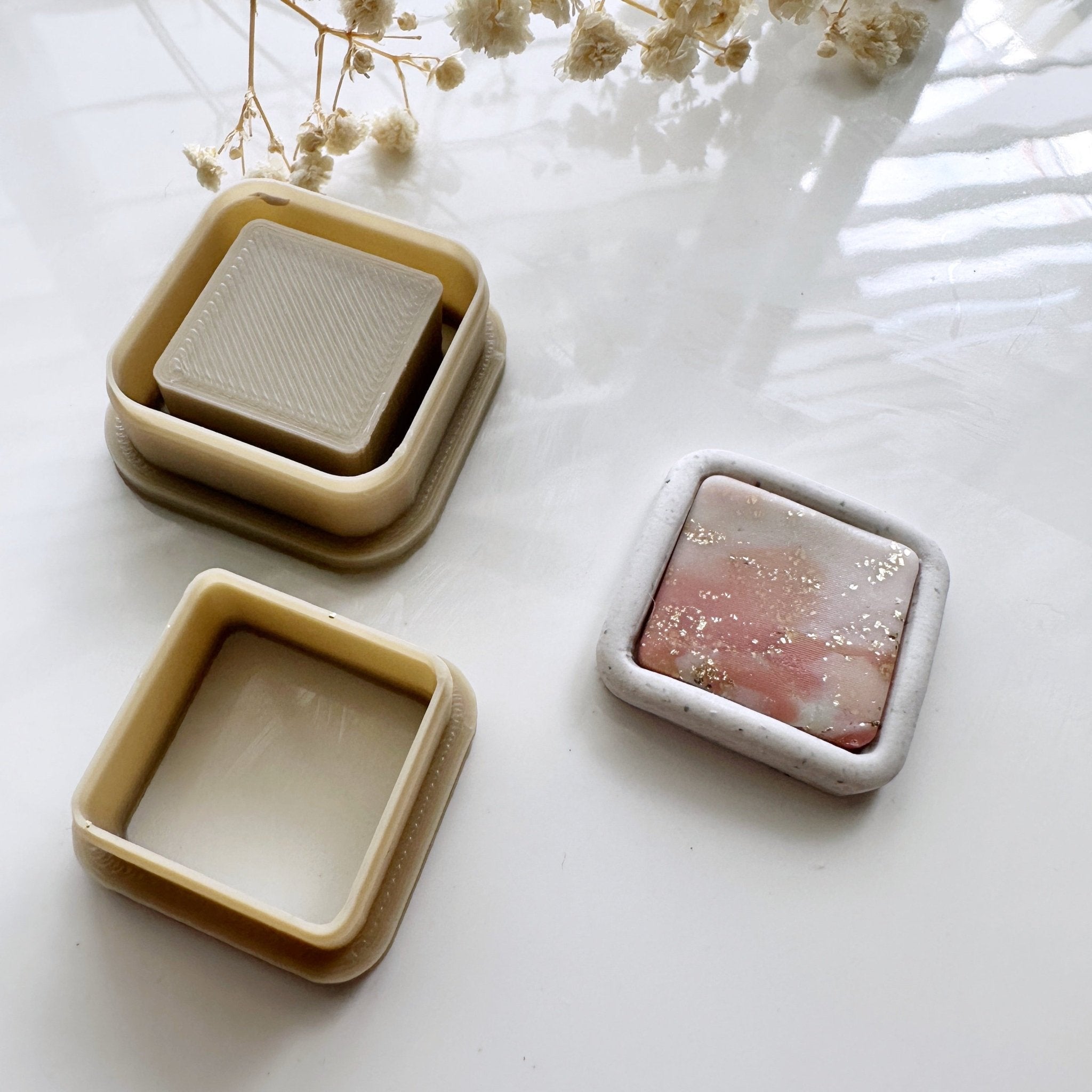 Square inlay cutter set - Goat Corp