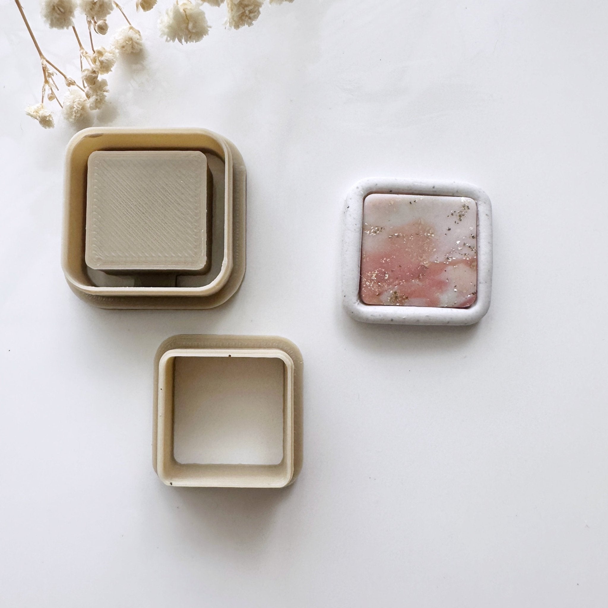 Square inlay cutter set - Goat Corp