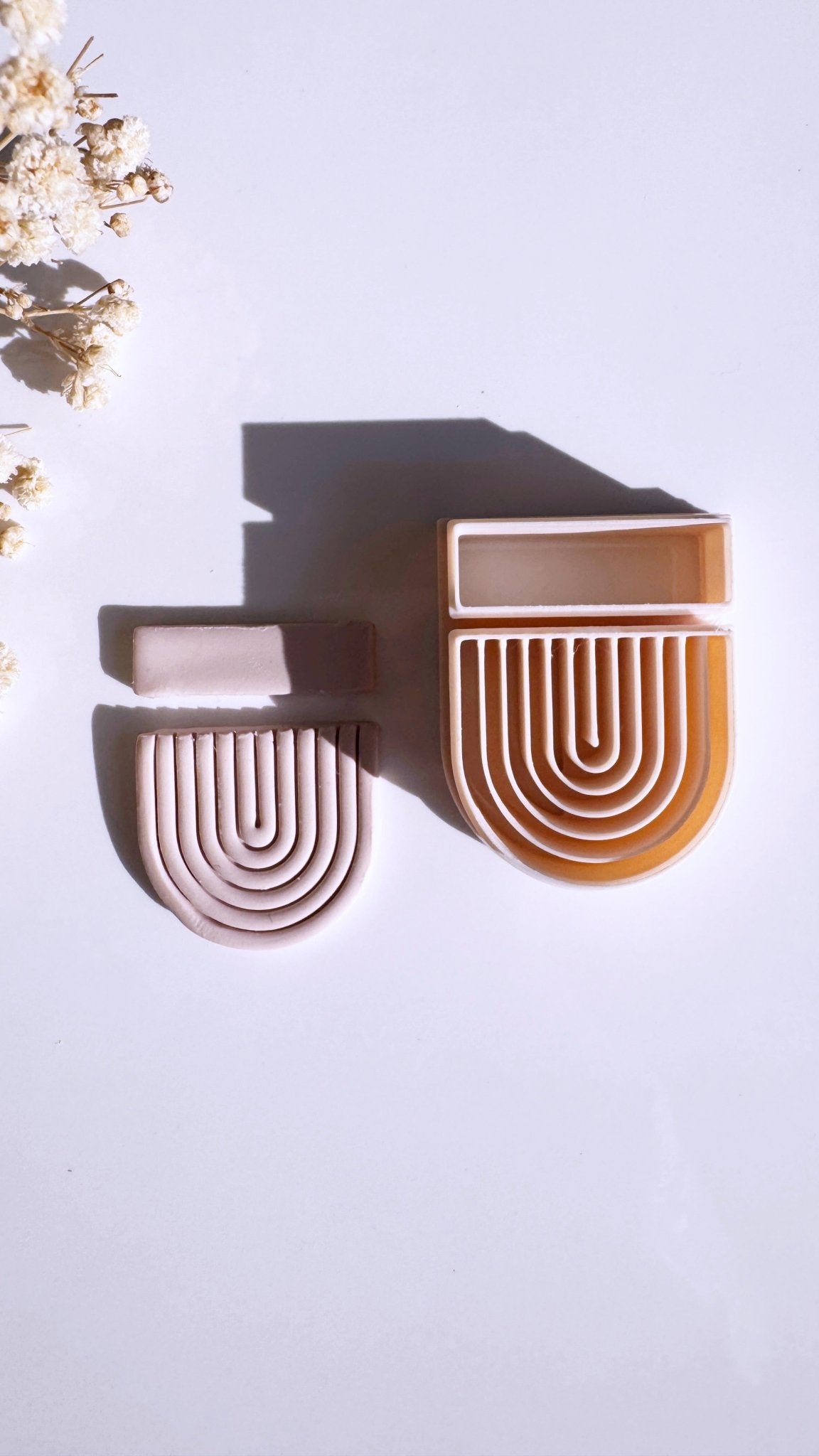 Striped arch and rectangle stud cutter - Goat Corp
