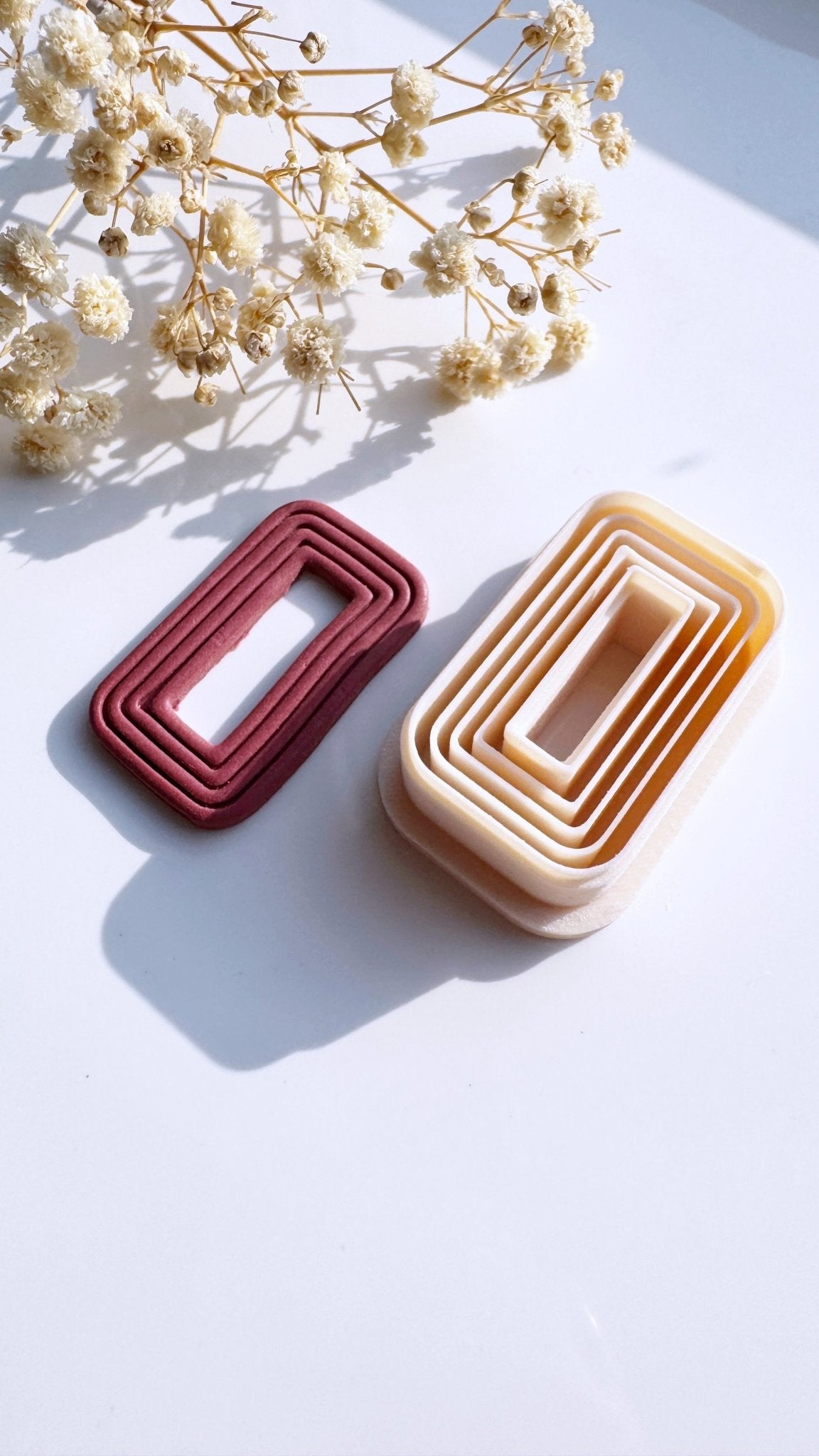 Striped rectangle cutter - Goat Corp