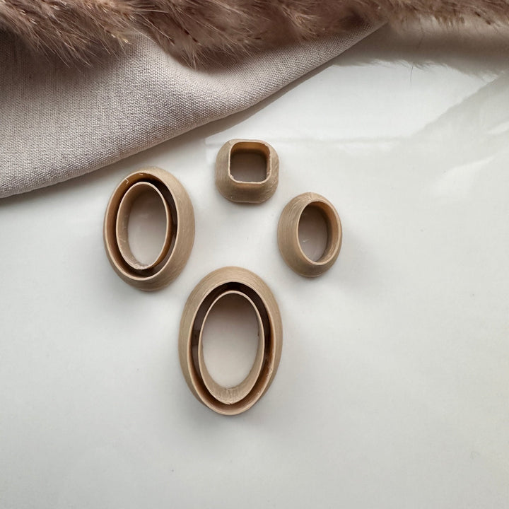 Thin ovals cutter set - Goat Corp