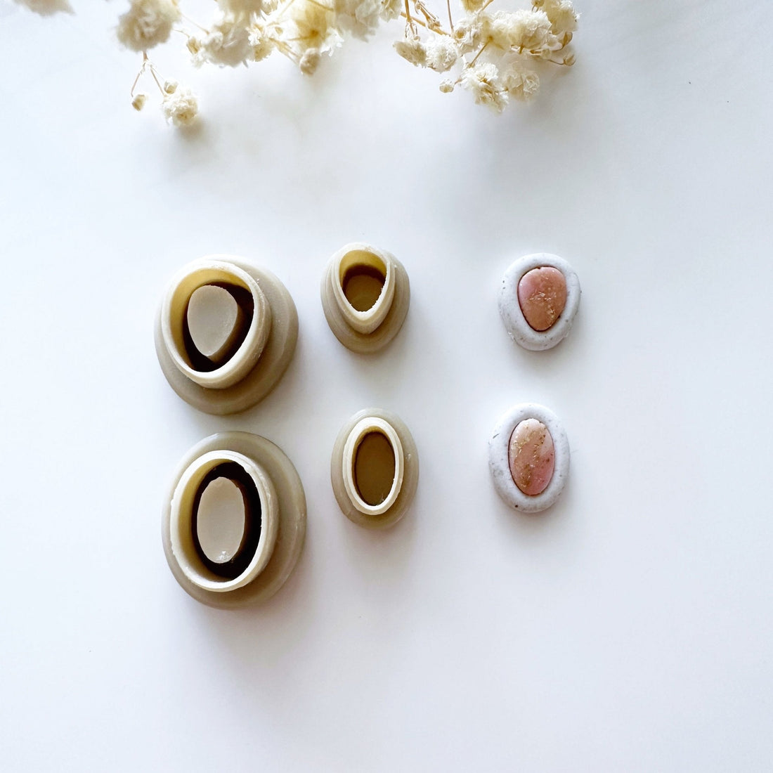 Top stud inlay cutter set - Goat Corp