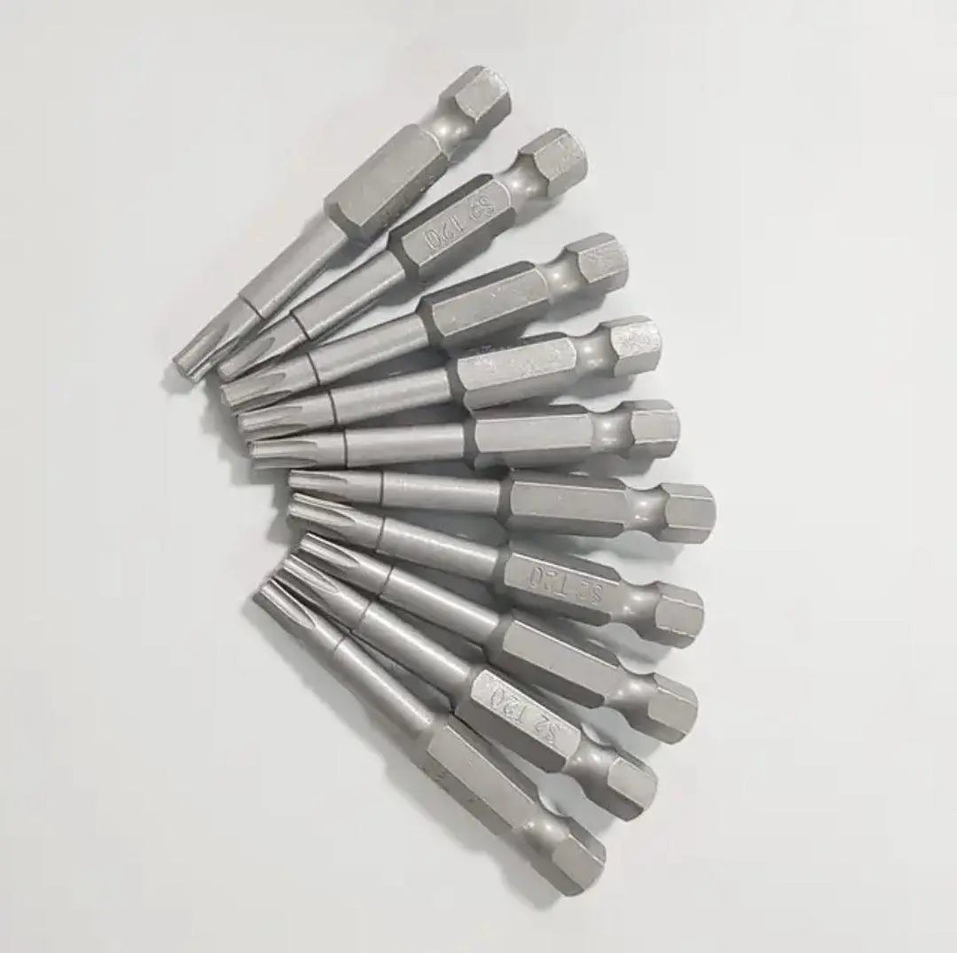 Top-Tools.nl TORX T27 Bits Set – 10-Delig Duurzaam Staal