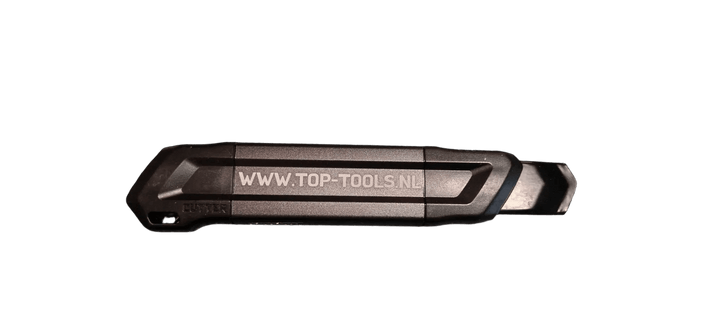 Top-Tools.nl Breekmes 18mm – Metaal & ABS Handvat – Zwart/Donkergrijs