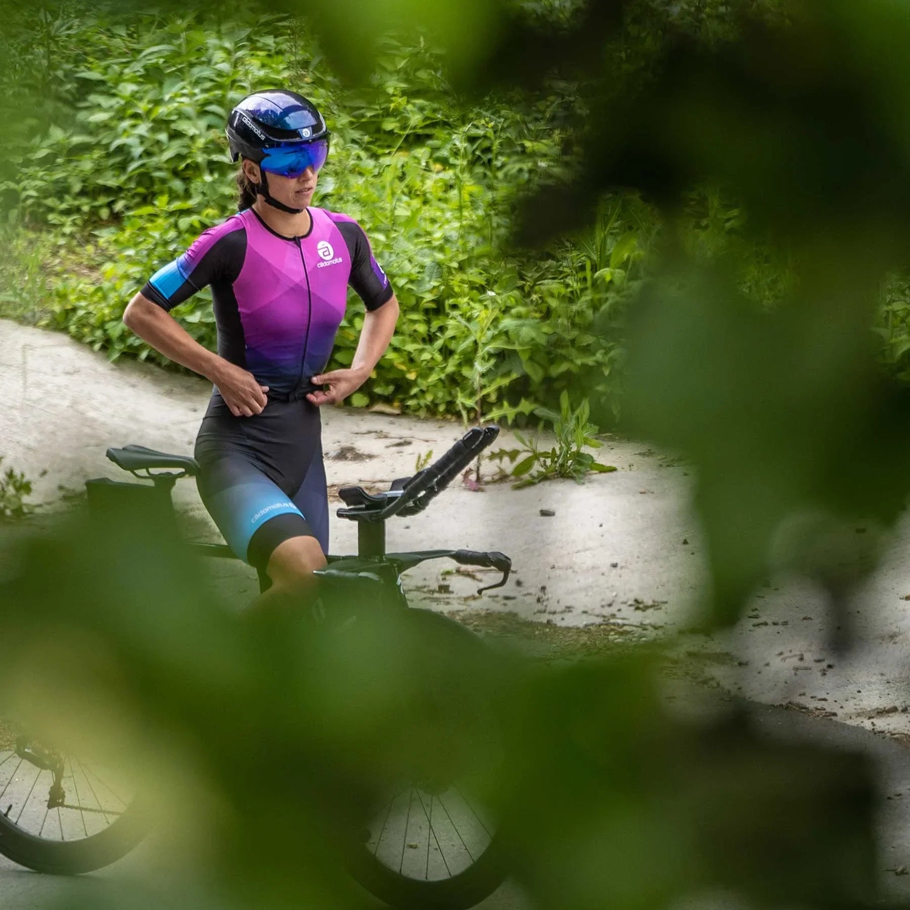 Omega Aero Helmet for Triathlon and Speedskating