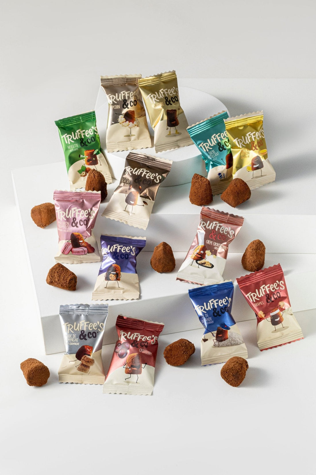 Truffee's & Co Chocolate Truffles - Individually Wrapped - 1 KG